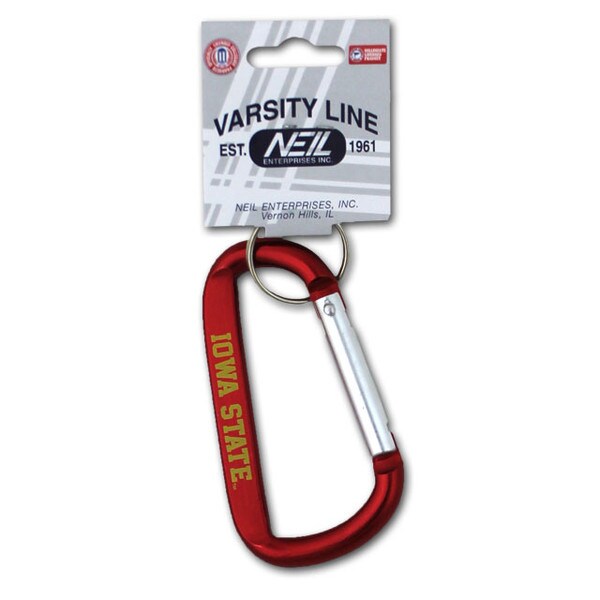 Iowa State Carabiner Keychain